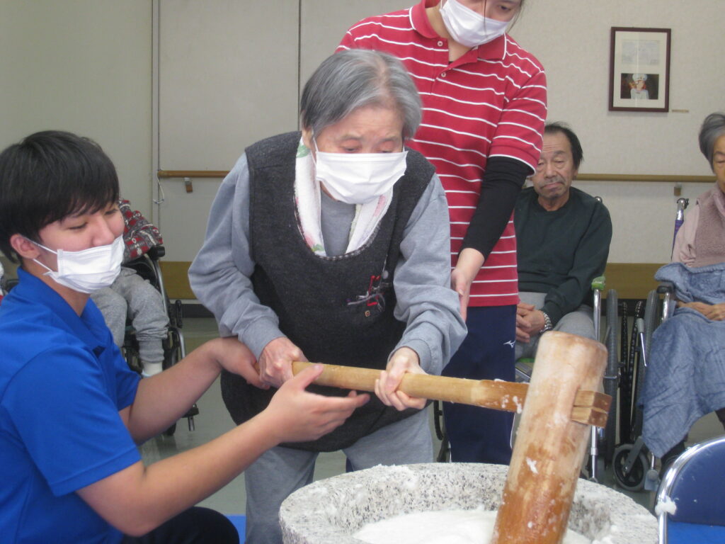 餅つき大会