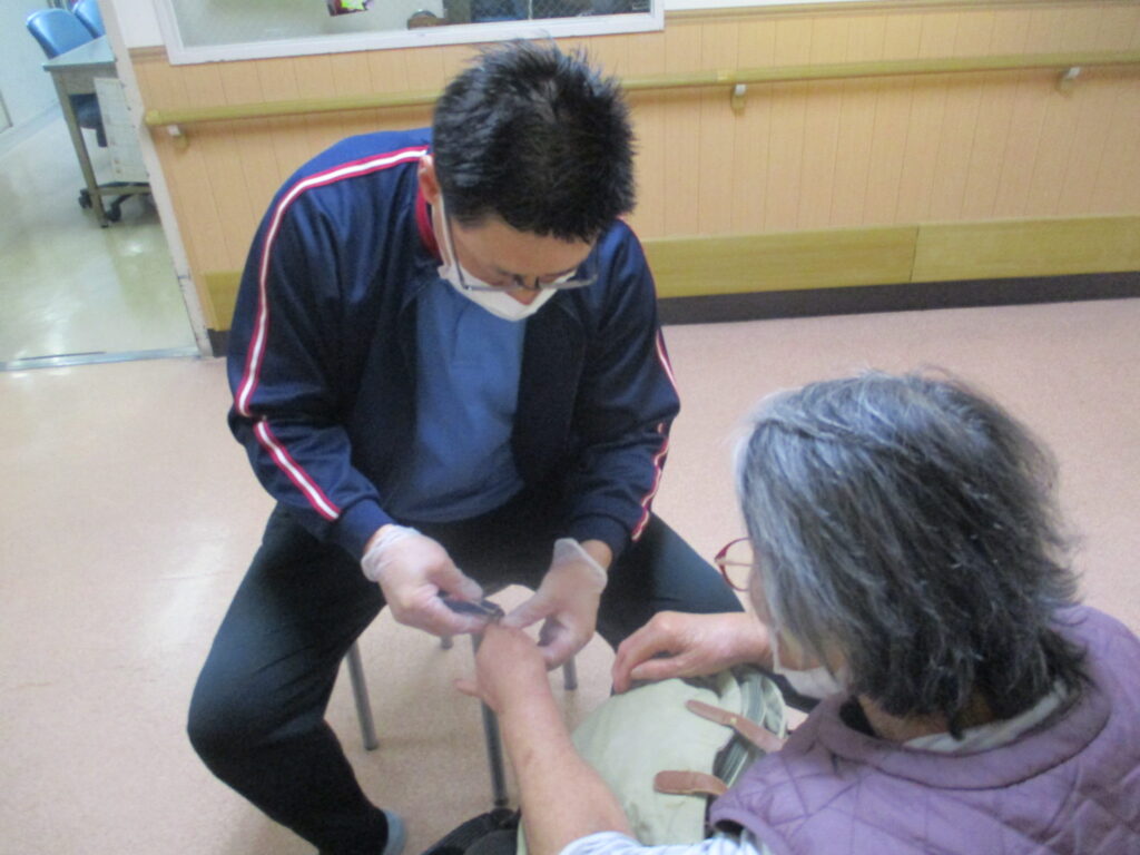 指先のお手入れ