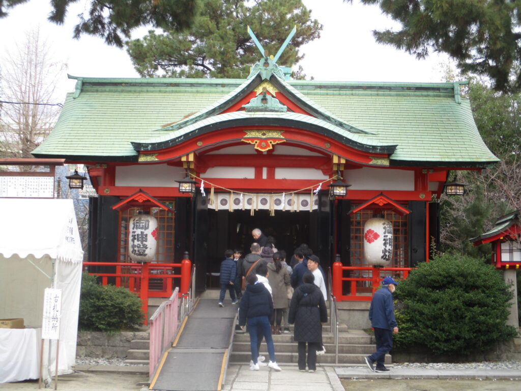 港住吉神社へ初詣に出かけました。