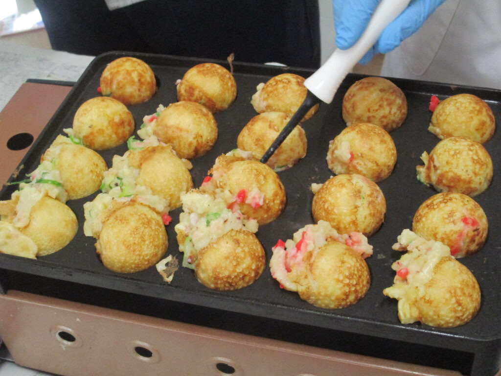 たこ焼きの香りに包まれて